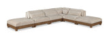 Turin - Fabric Upholstered Modular Sectional - Taupe