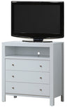 Elegant Transitional Media Chest