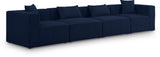 Cube - Linen Modular 4 Seat Sofa