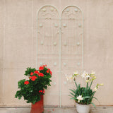 Metal Garden Trellis Rustproof Trellis For Climbing Plant Outdoor Flower Support