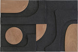 Element - Mango Wood Wall Decor - Black