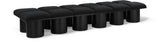 Pavilion - 12 Piece Modular Bench With Black Base