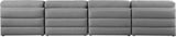 Beckham - Modular 4 Seats Armless Sofa
