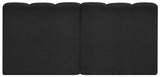 Arc - Boucle Fabric 2 Seats Modular Sofa