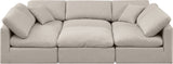 Indulge - Linen 6 Piece Modular Sectional