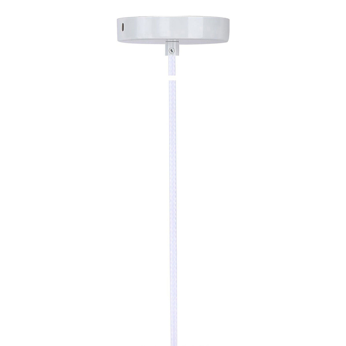 Nest - Natural Contemporary Rattan Pendant - Matte White Metal With Natural Rattan Shade From Grandview Gallery