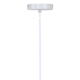 Nest - Natural Contemporary Rattan Pendant - Matte White Metal With Natural Rattan Shade From Grandview Gallery