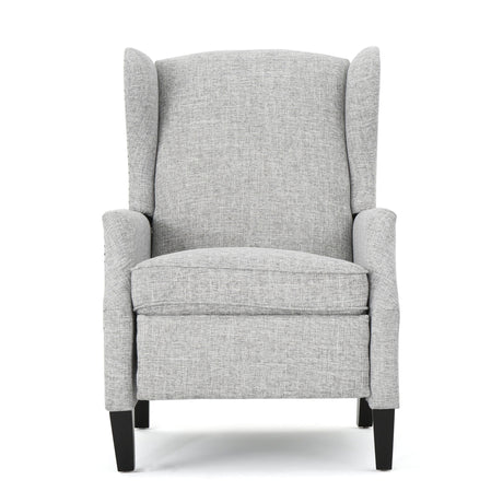 Westeros Wing Back Fabric Upholstered Recliner