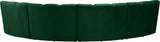 Infinity - 4 Piece Velvet Modular Sectional