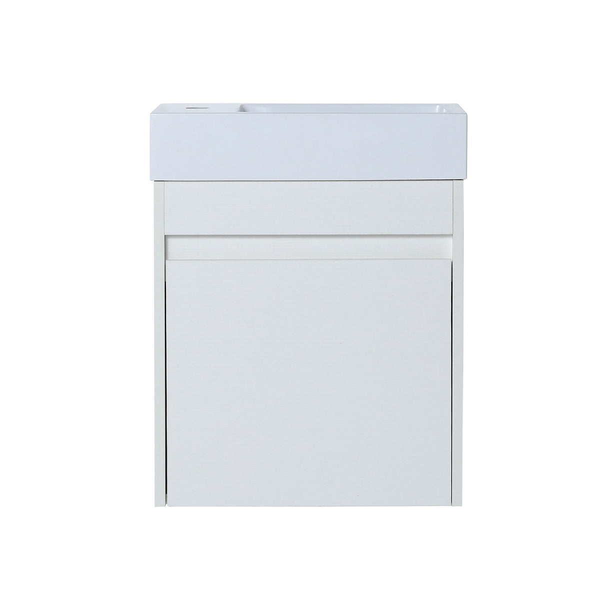 Sink Floating Bathroom Vanity With Soft Close Cabinet Door