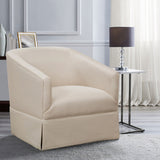 Earl - Skirted Swivel Chair