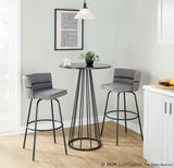 Canary - Bar Table - Black Metal