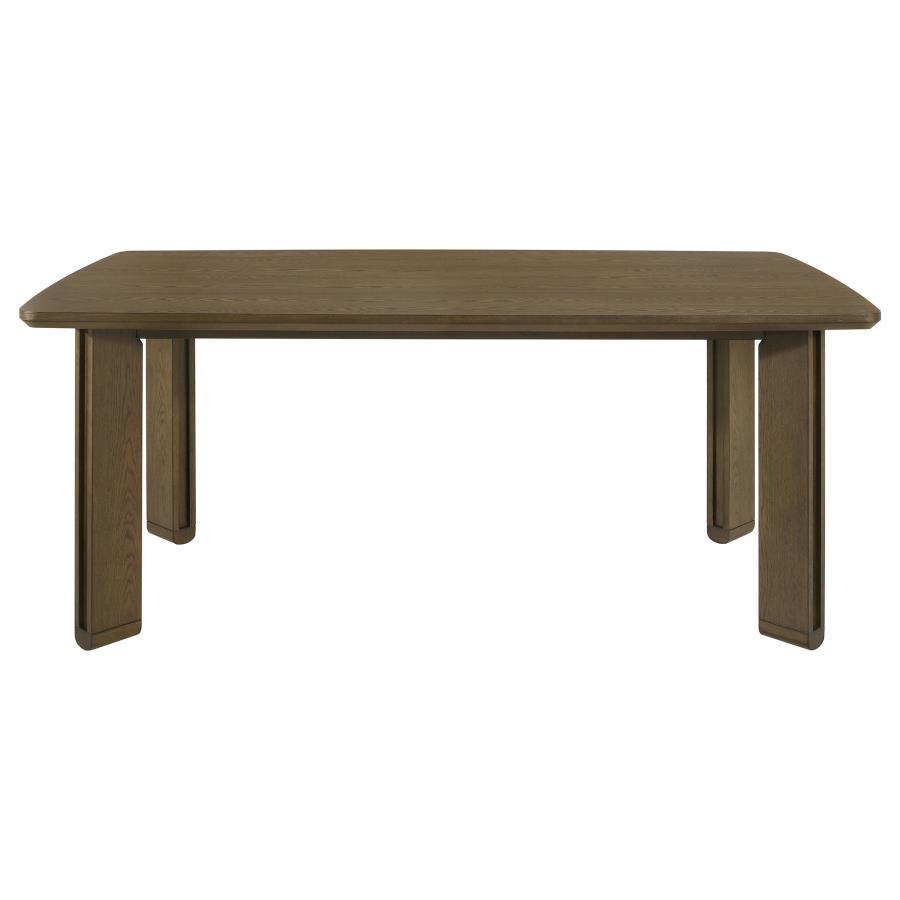 Ottowa - Rectangular Wood Dining Table - Brown