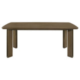 Ottowa - Rectangular Wood Dining Table - Brown