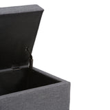 Darcy - Upholstered Storage Ottoman Bench
