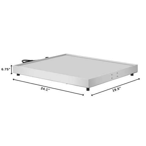24 in. Commercial Warming Shelf in Stainless-Steel (KM-WS24)