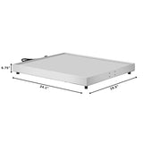24 in. Commercial Warming Shelf in Stainless-Steel (KM-WS24)
