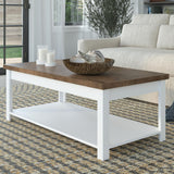 Coffee Table - Jasmine Whitewash / Barnwood