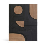 Element - Mango Wood Wall Decor - Black