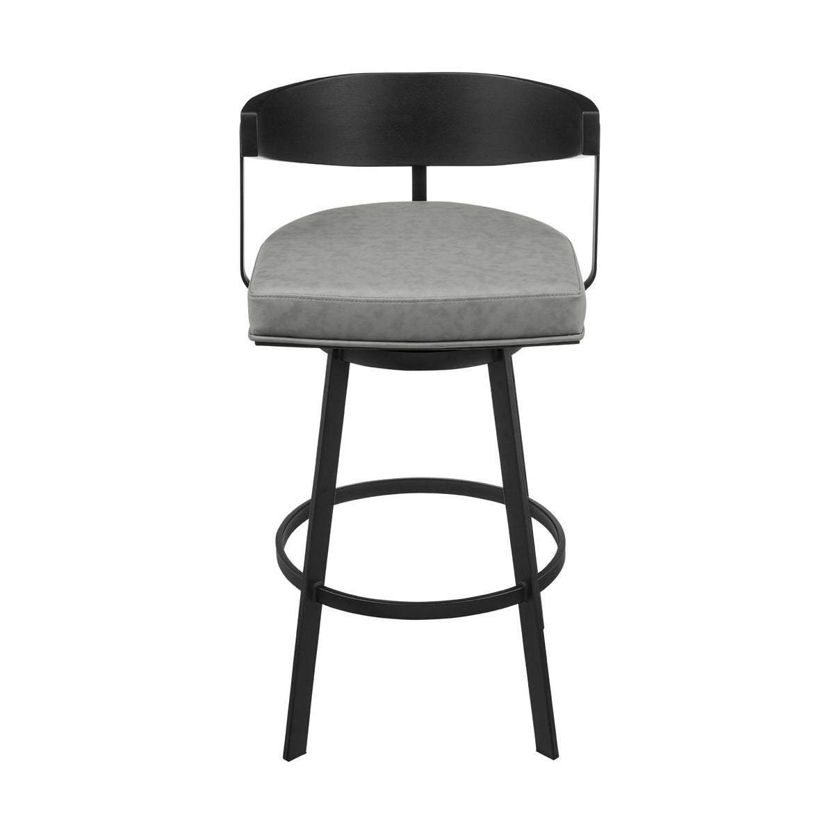 Lacey - Swivel Counter Stool - Black