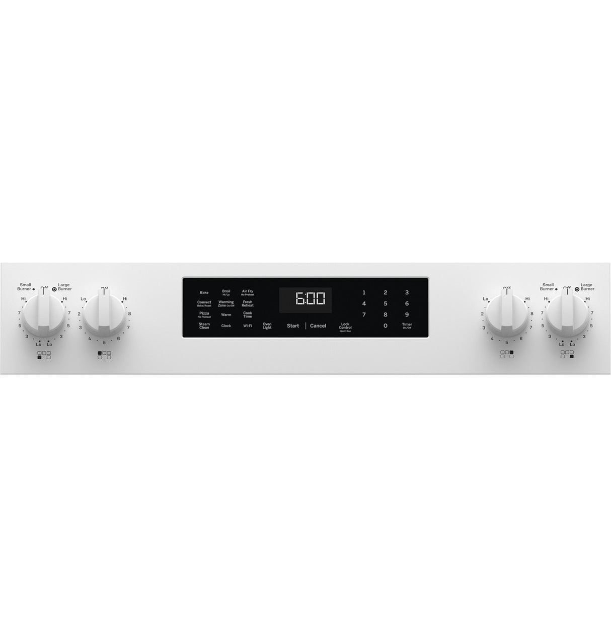 GE GRF600AVWW electric range - storage drawer