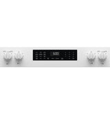 GE GRF600AVWW electric range - storage drawer