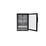 24 In. One-Door Back Bar Refrigerator - 4.1 Cu Ft. BC-1DSW-BK