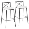 Modern Charlotte - 30" Fixed-Height Barstool (Set of 2)