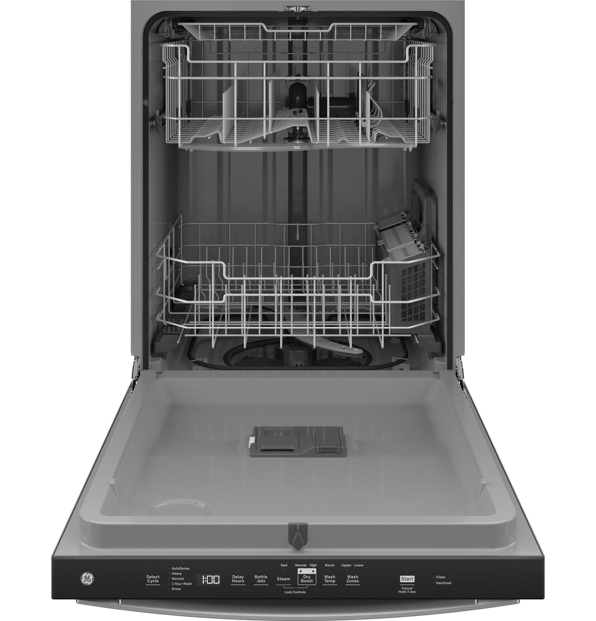 GE GDT630PYRFS - 24 in. Top Control Dishwasher with 50 dBA Sound Level, 3rd-Rack & Dry Boost - Fingerprint Resistant Stainless Steel