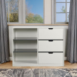 Ratana - Cabinet - Gray & White
