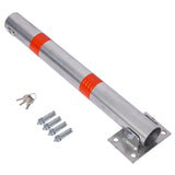 Parking Bollard Pole Barrier With Lock For Car Parking Protection