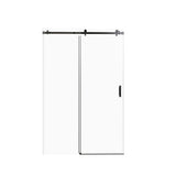 Frameless Single Sliding Shower Door, Sgcc Tempered Glass, Reversible