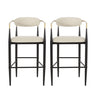 Counter Height Upholstered Barstools (Set of 2)