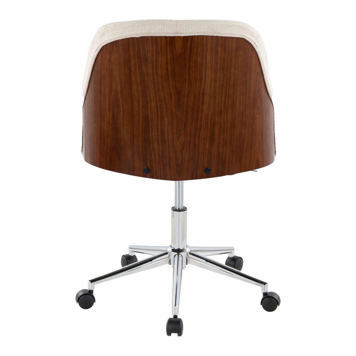 Bacci - Office Chair - Chrome Metal Base