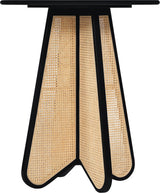 Butterfly - Solid Wood And Natural Cane Table