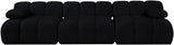 Orin - Velvet 3 Piece Modular Sofa