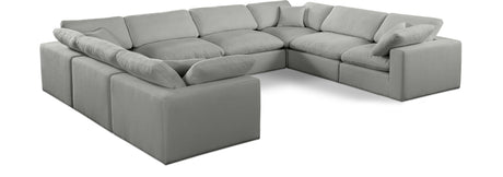 Comfy - 8 Piece Linen Modular Sectional