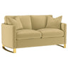 Corliss - Upholstered Arched Arm Loveseat