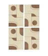 Element - Mango Wood 4 Piece Wall Art