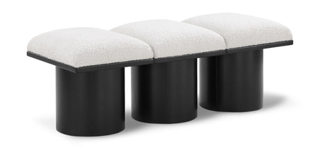 Pavilion - 3 Piece Modular Bench With Black Base