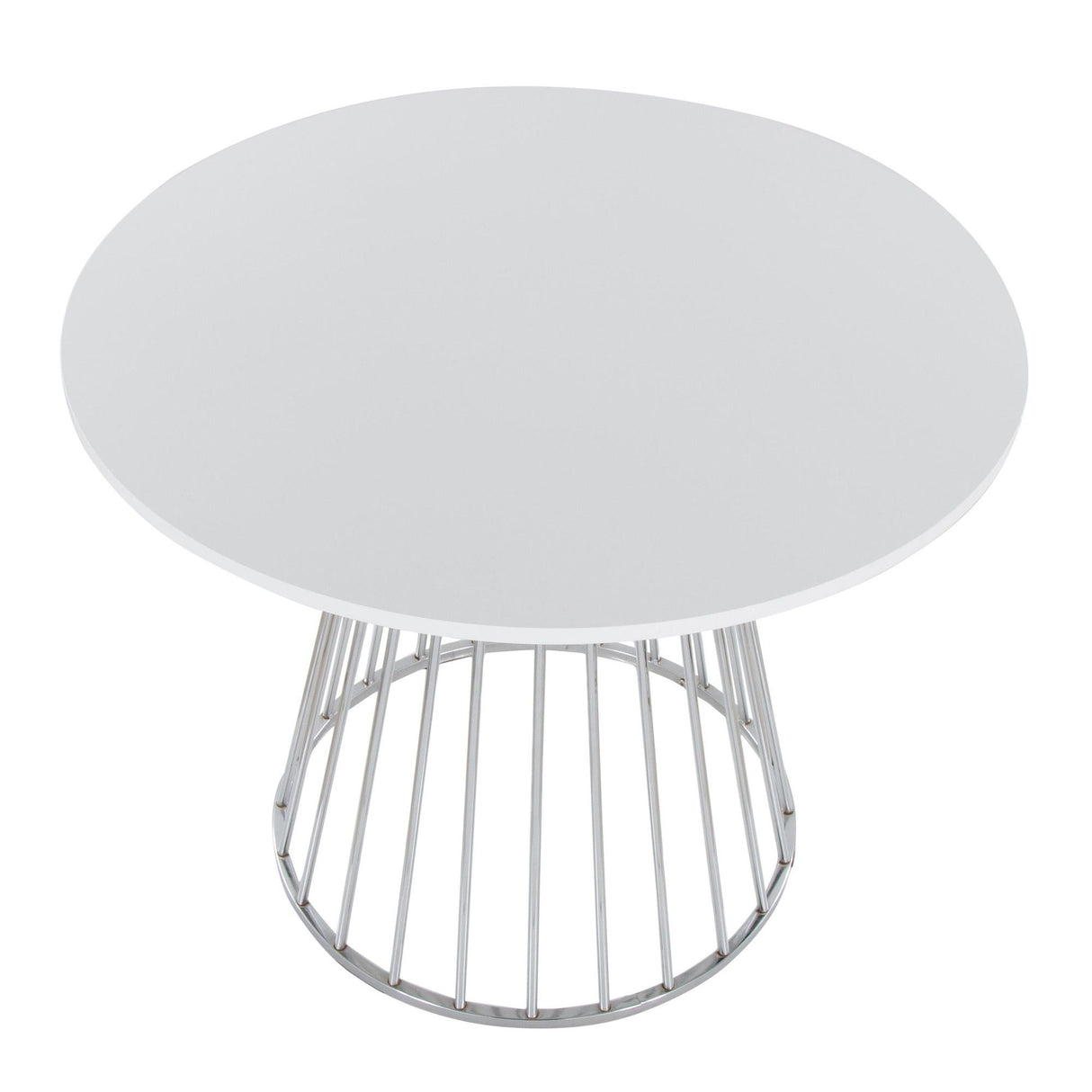 Canary - Cosmo Dining Table - Silver Base