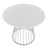 Canary - Cosmo Dining Table - Silver Base