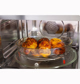 GE GCST10A1WBB countertop microwave - express cook controls