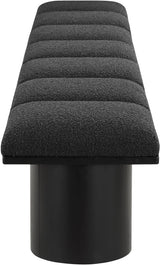 Pavilion - 7 Piece Modular Bench With Black Base