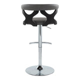 Gardenia - Adjustable Barstool (Set of 2) - Black