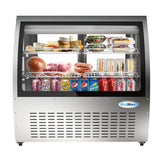 47 in. Deli Display Refrigerator - 18 Cu Ft. RD18C-SS.
