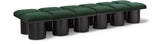 Pavilion - 12 Piece Modular Bench With Black Base