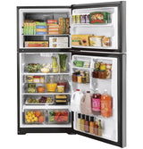 GE GTE19JSNRSS - 30 in. 19.2 Cu. Ft. Top-Freezer Refrigerator - Stainless Steel