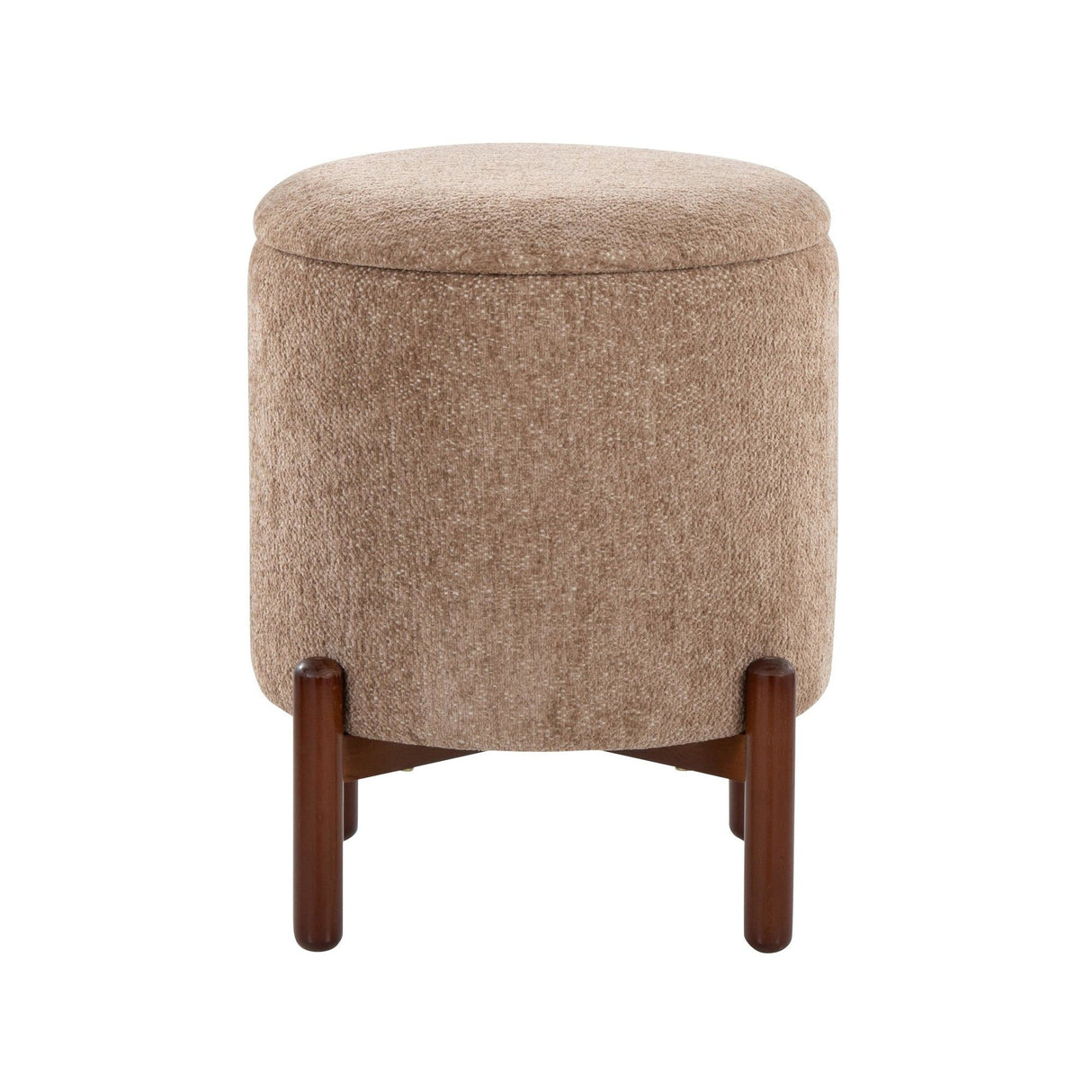 Daniella - Wood Storage Ottoman
