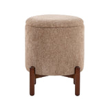 Daniella - Wood Storage Ottoman